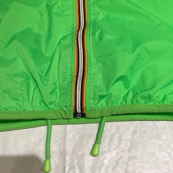 Vintage K-Way Zippered Packable Jacket Small - Picture 7 of 11